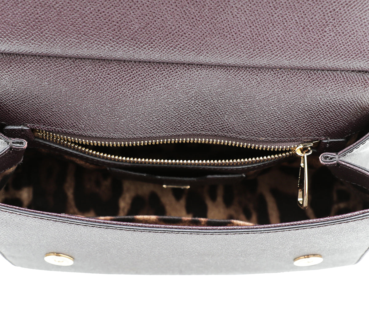 Dolce & Gabbana Prune Dauphine Sicily Bag