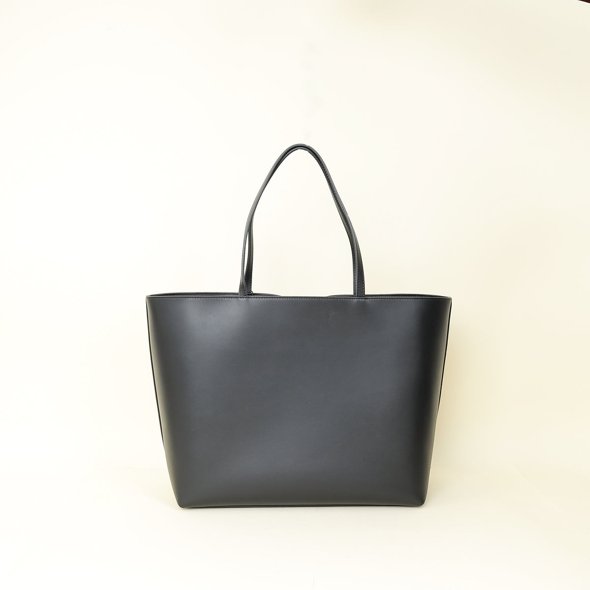 Dolce & Gabbana Black DG Logo Tote Bag