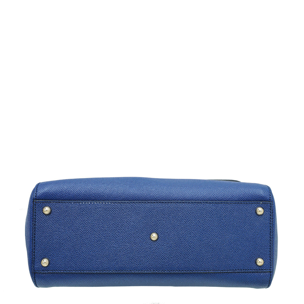 Dolce & Gabbana Sapphire Blue Sicily Bag