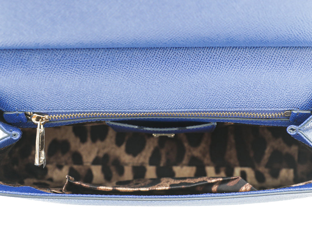 Dolce & Gabbana Sapphire Blue Sicily Bag