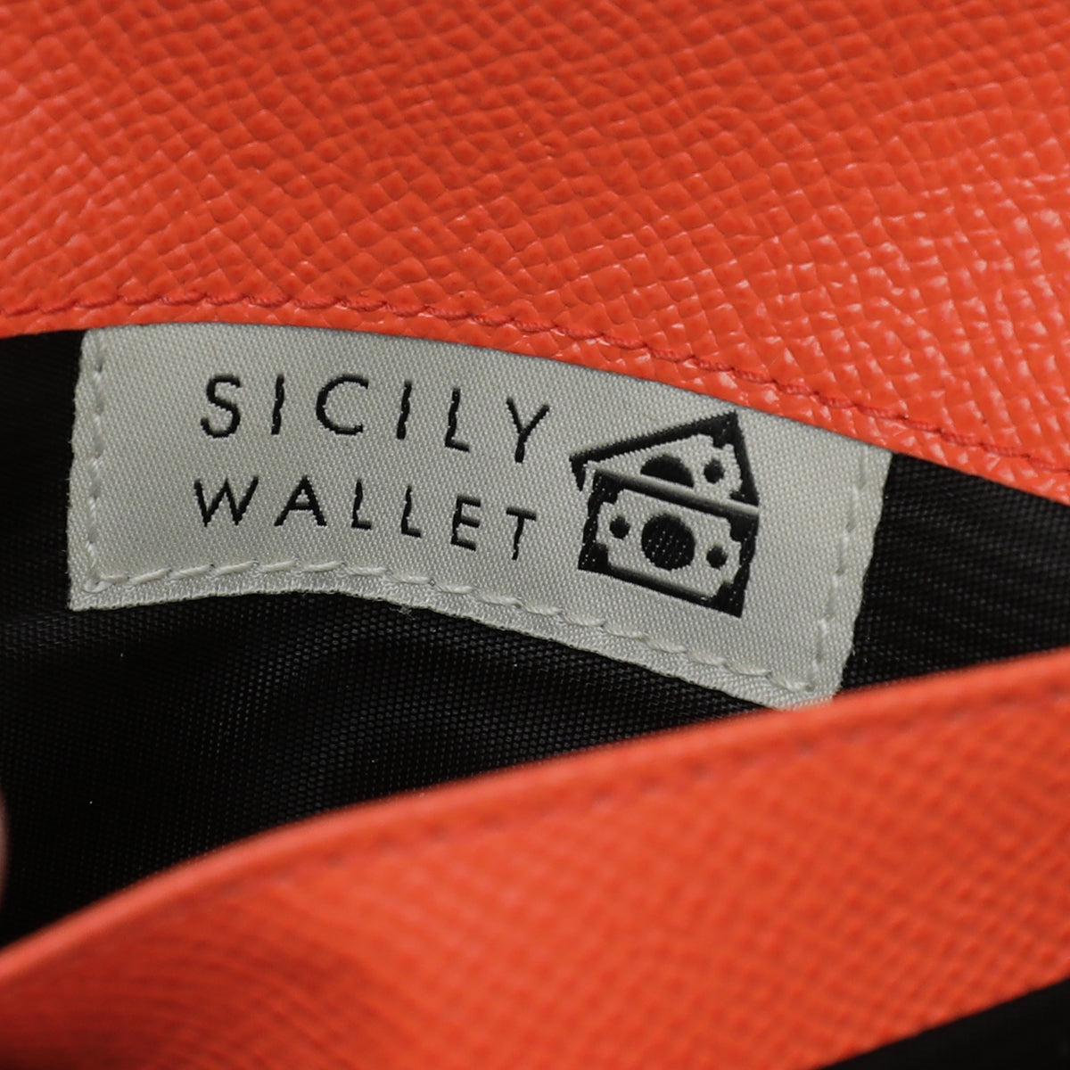 Dolce & Gabbana Orange Dauphine Sicily Wallet On Chain