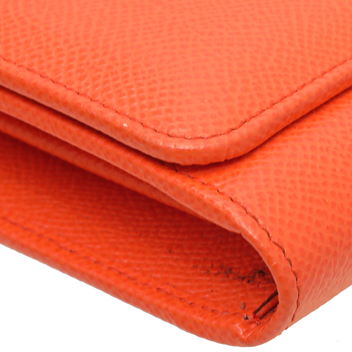 Dolce & Gabbana Orange Dauphine Sicily Wallet On Chain