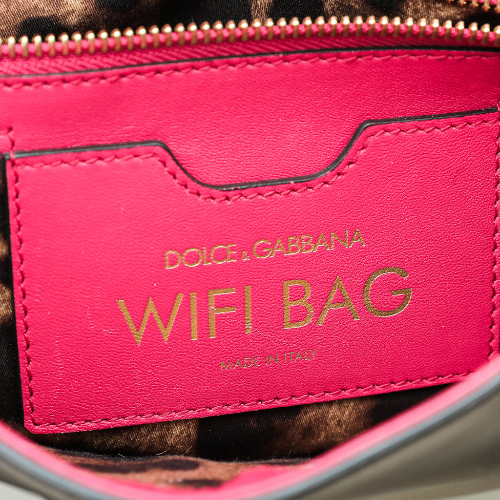 Dolce & Gabbana Tricolor Python Calf Wifi Bag
