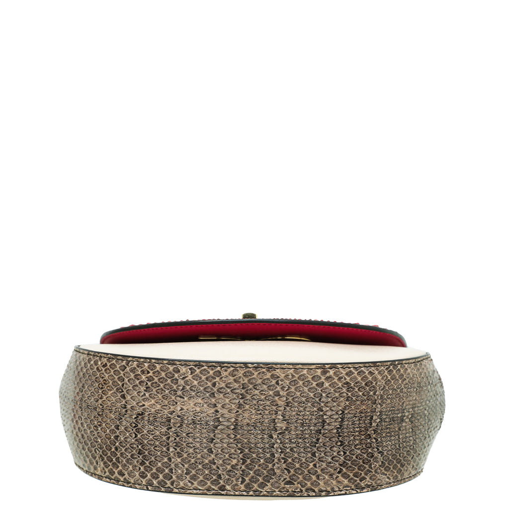 Dolce & Gabbana Tricolor Python Calf Wifi Bag