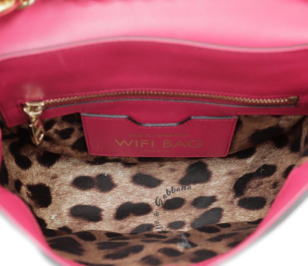 Dolce & Gabbana Tricolor Python Calf Wifi Bag