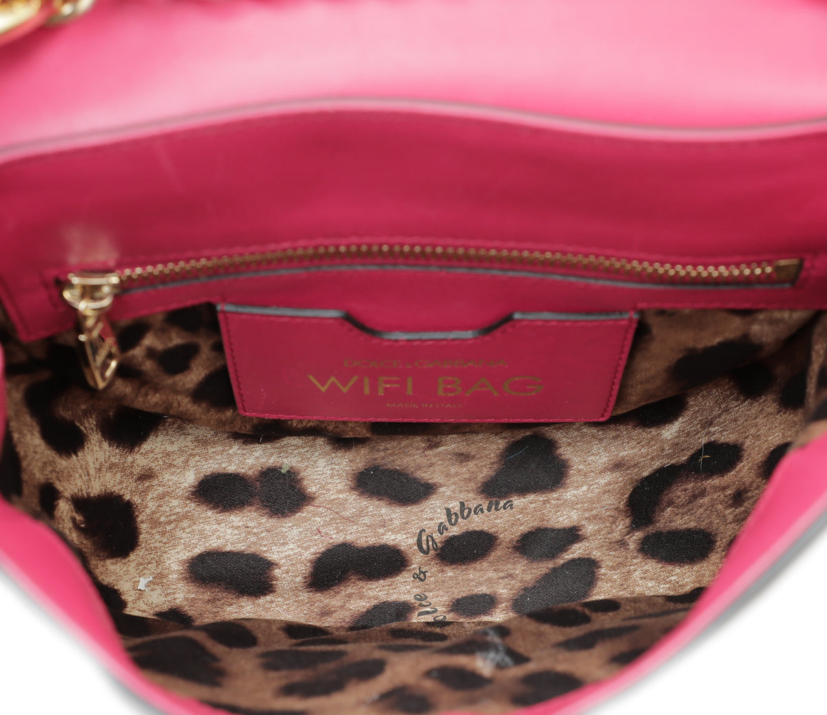 Dolce & Gabbana Tricolor Python Calf Wifi Bag