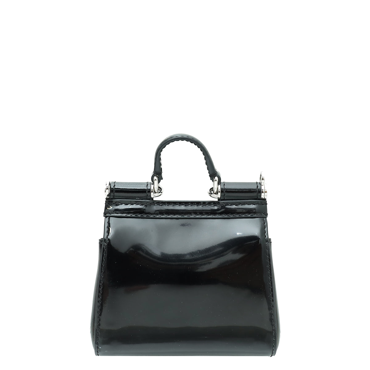 Dolce & Gabbana Black Sicily Micro Bag