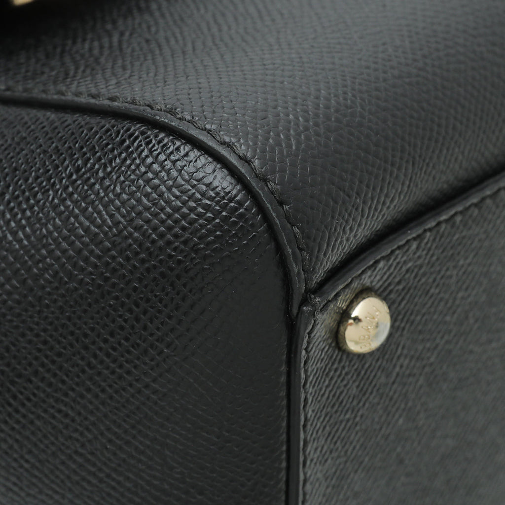 Dolce & Gabbana Black Sicily Dauphine Medium Bag