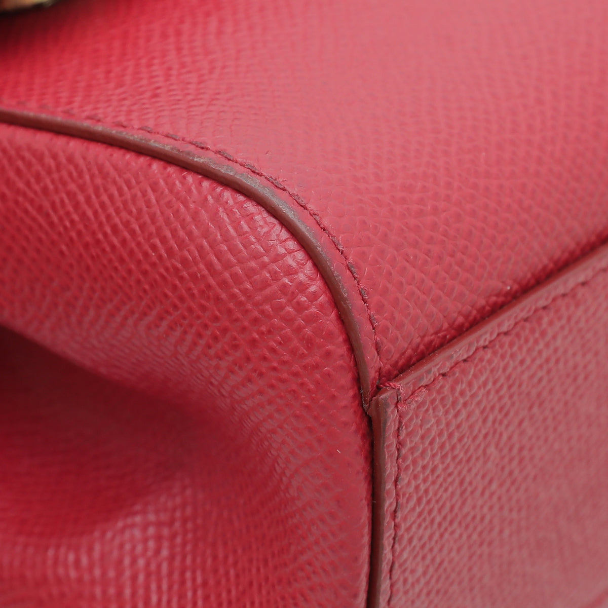 Dolce & Gabbana Red Sicily Love Heart Small Bag