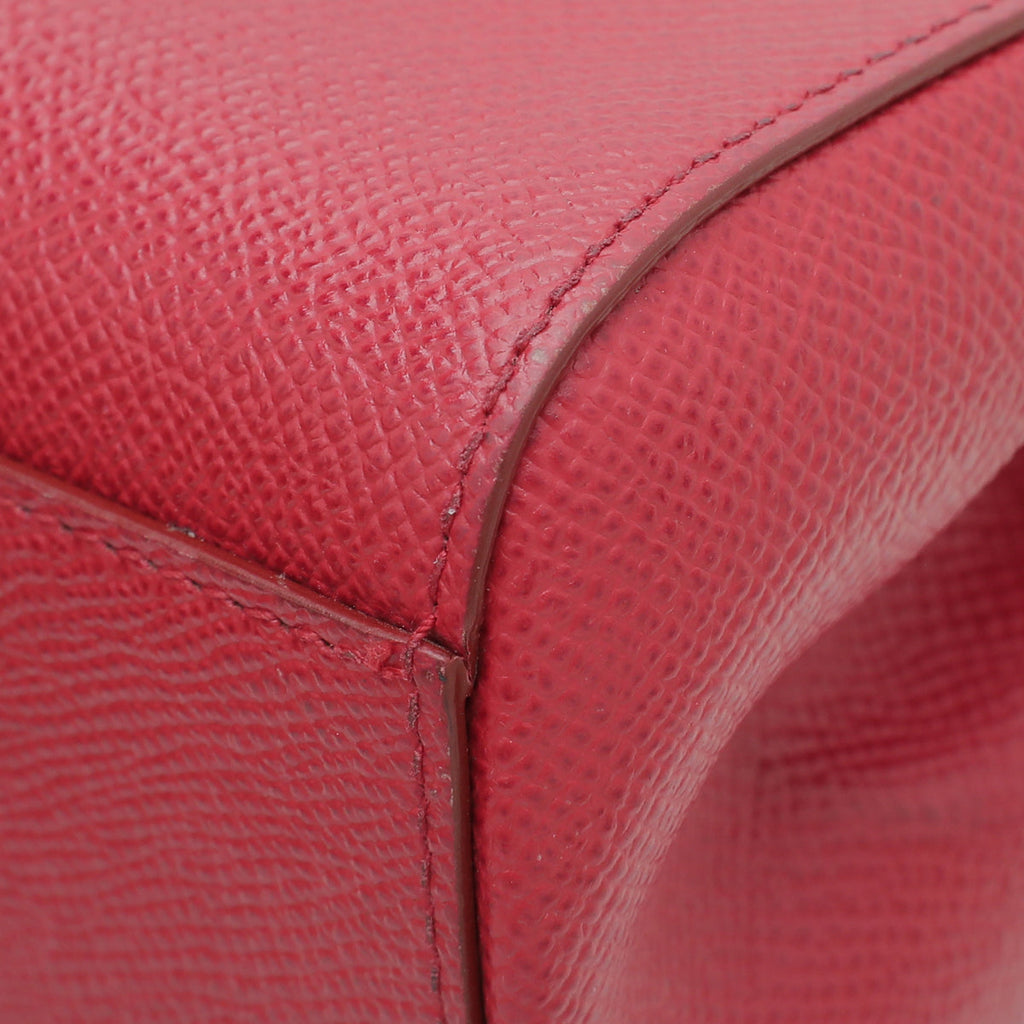 Dolce & Gabbana Red Sicily Love Heart Small Bag