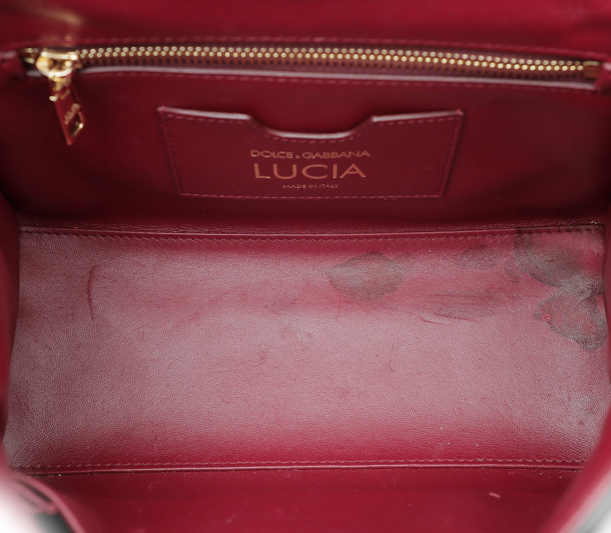 Dolce & Gabbana Black Iguana Print Lucia Top Handle Bag