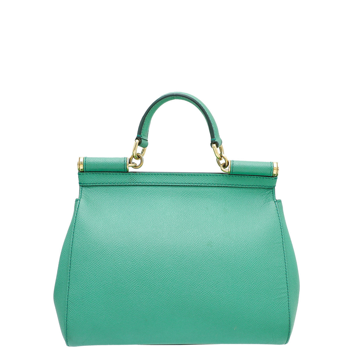 Dolce & Gabbana Mint Green Dauphine Sicily Medium Bag