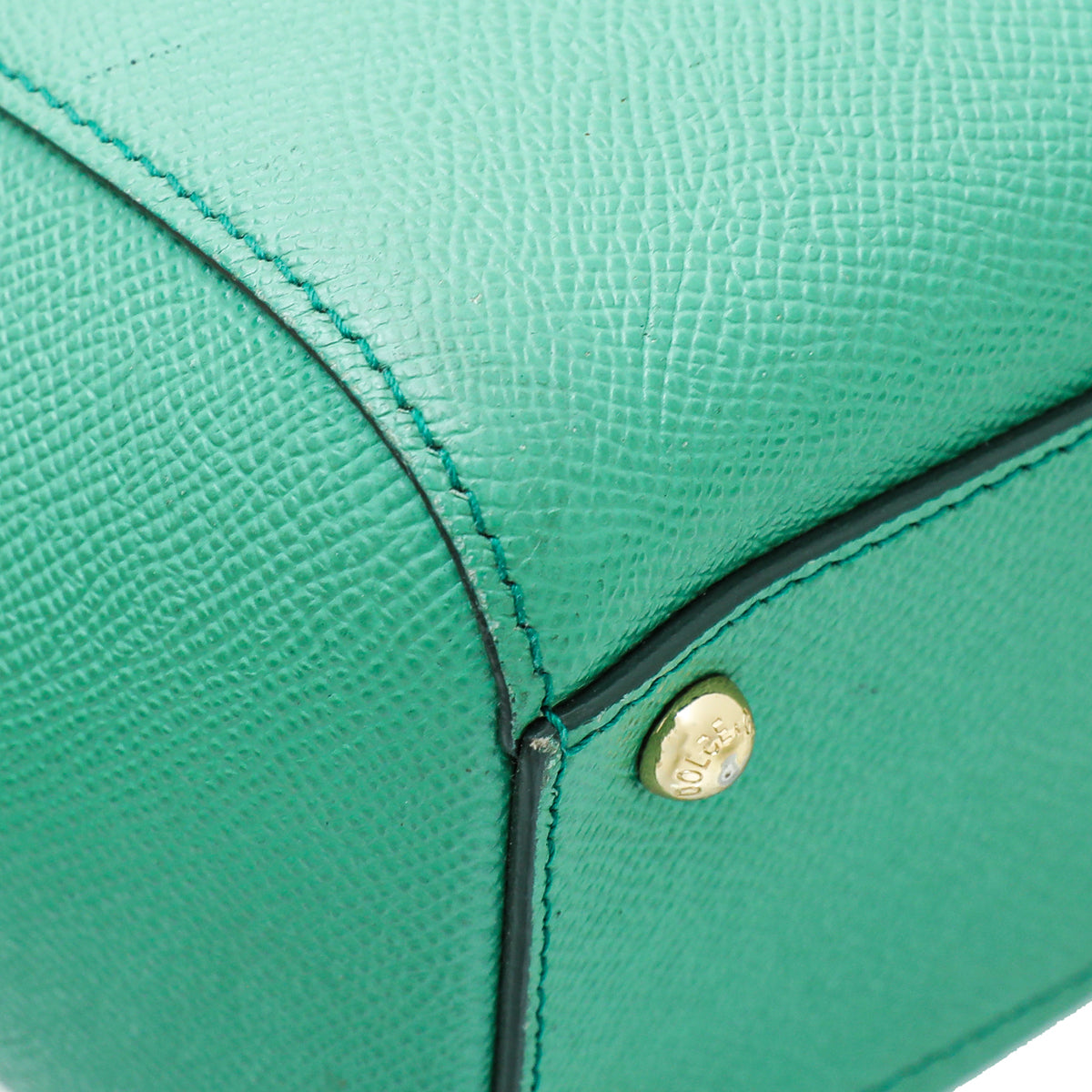Dolce & Gabbana Mint Green Dauphine Sicily Medium Bag