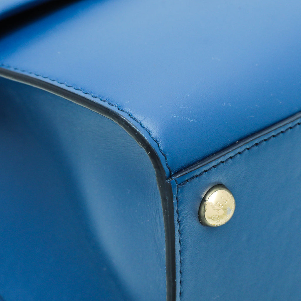 Dolce & Gabbana Blue Lucia Bee Large Bag
