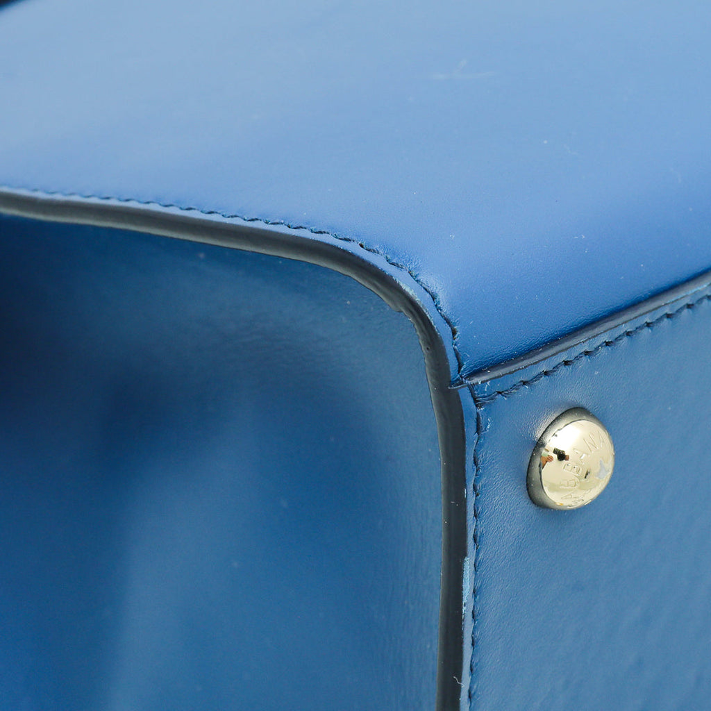 Dolce & Gabbana Blue Lucia Bee Large Bag