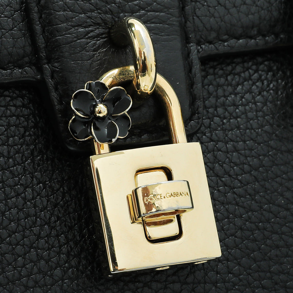 Dolce & Gabbana Black Dolce Lady Small Bag