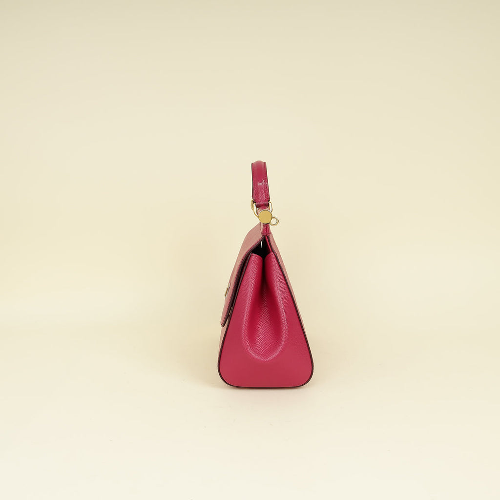 Dolce & Gabbana Fuchsia Sicily Medium Bag
