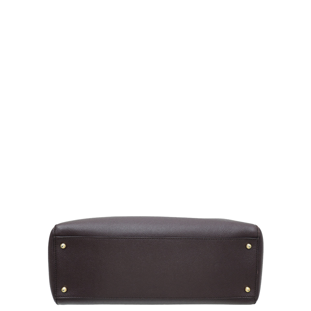 Dolce & Gabbana Dark Violet Dauphine Sicily Large Tote Bag