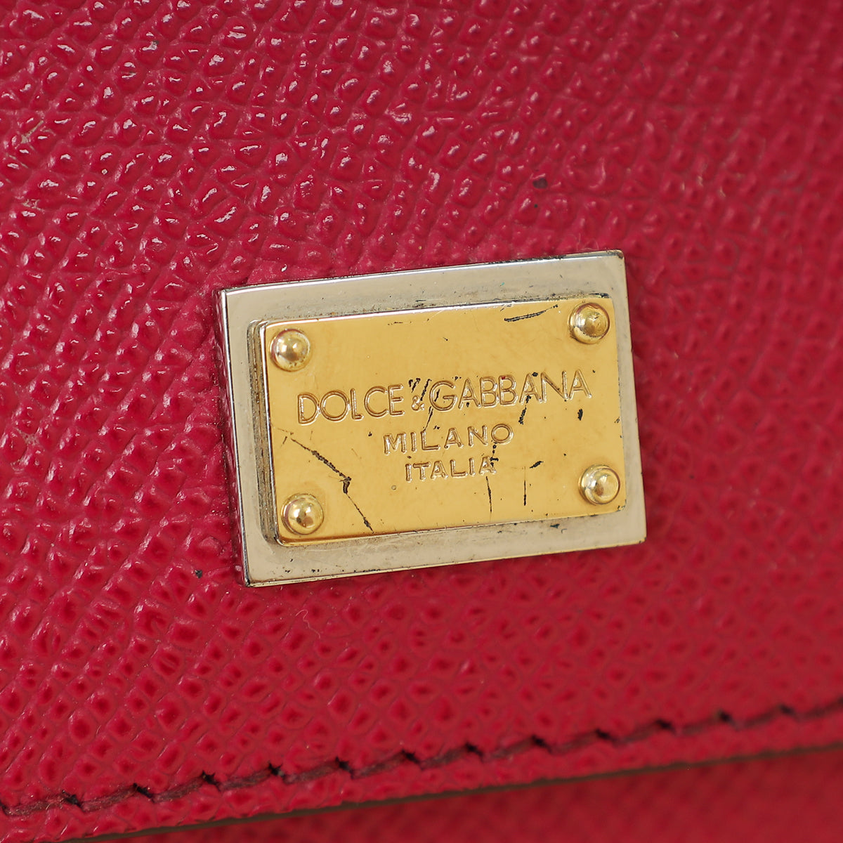 Dolce & Gabbana Fuchsia Micro Sicily Bag