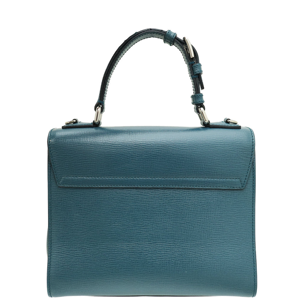 Dolce & Gabbana Blue Gray Miss Monica Medium Bag