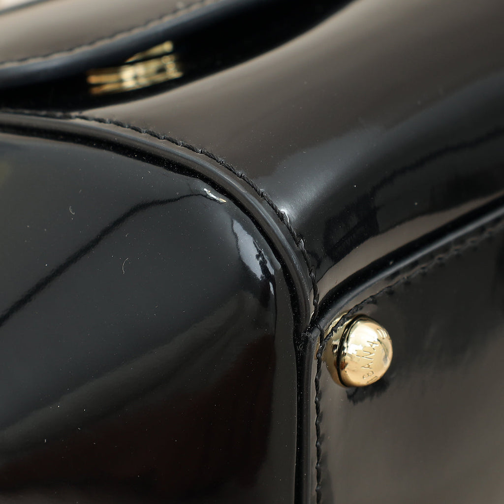 Dolce & Gabbana Black Elongated  Sicily Bag