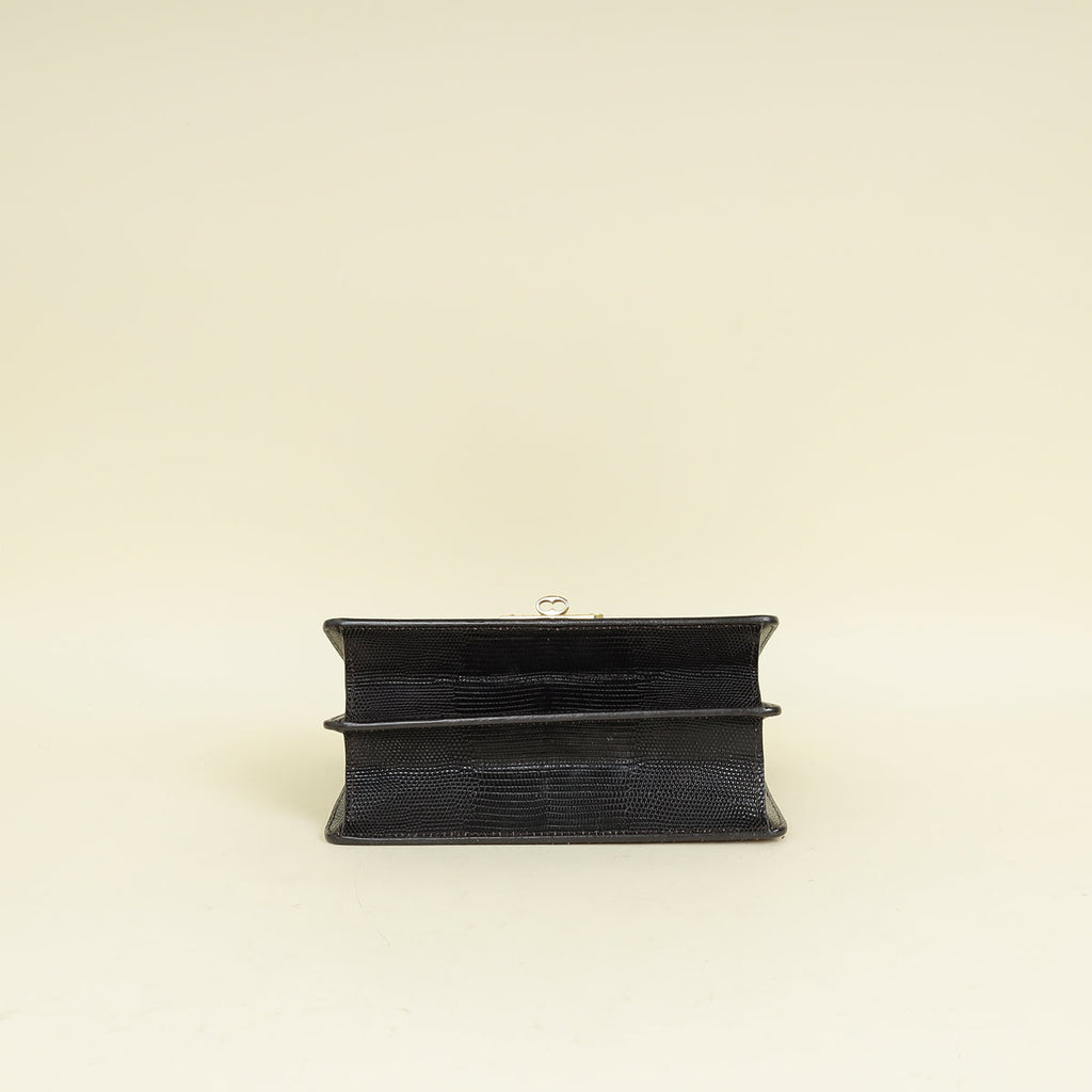 Dolce & Gabbana Tricolor Rosalia Python Lizard Flap Chain Bag