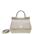 Dolce & Gabbana Grey Dauphine Sicily Small Bag