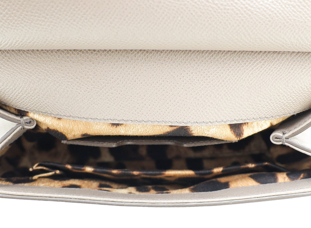 Dolce & Gabbana Grey Dauphine Sicily Small Bag