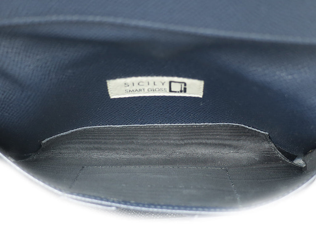 Dolce & Gabbana Indigo Blue Dauphine Smart Gloss Chain Bag