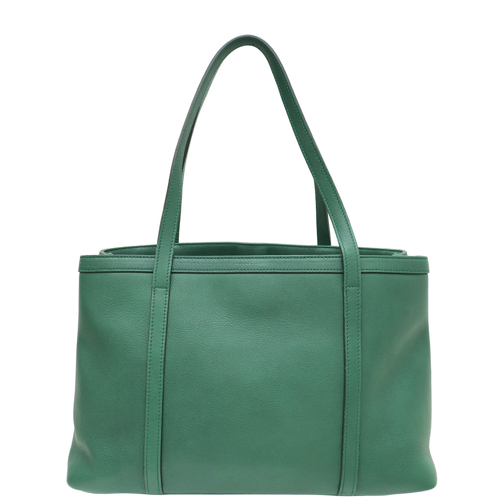 Dolce & Gabbana Dark Green Front Pocket Tote Bag