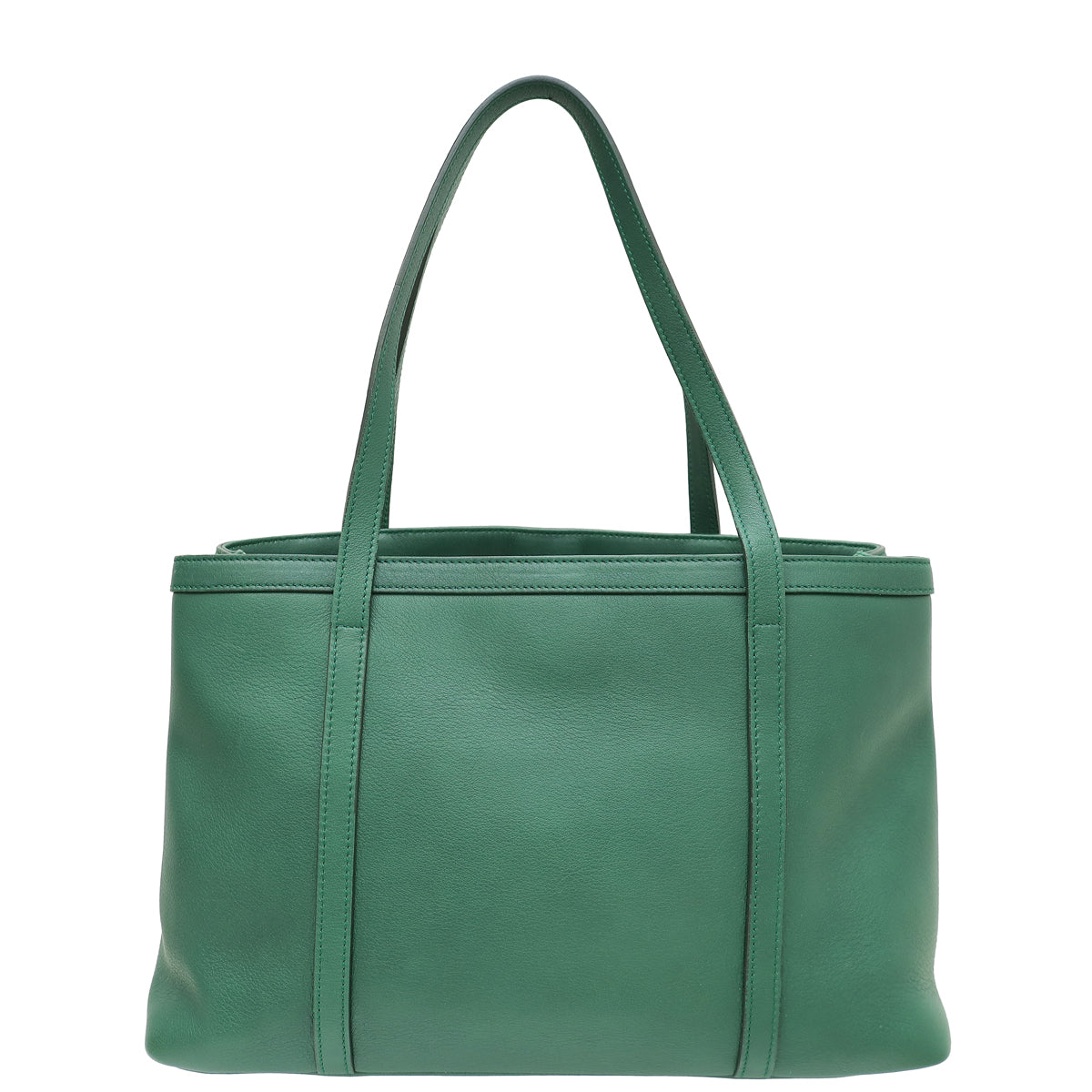 Dolce & Gabbana Dark Green Front Pocket Tote Bag