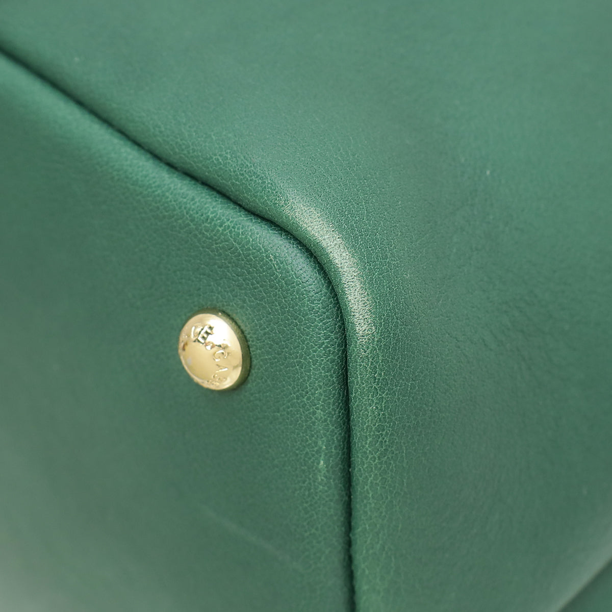 Dolce & Gabbana Dark Green Front Pocket Tote Bag