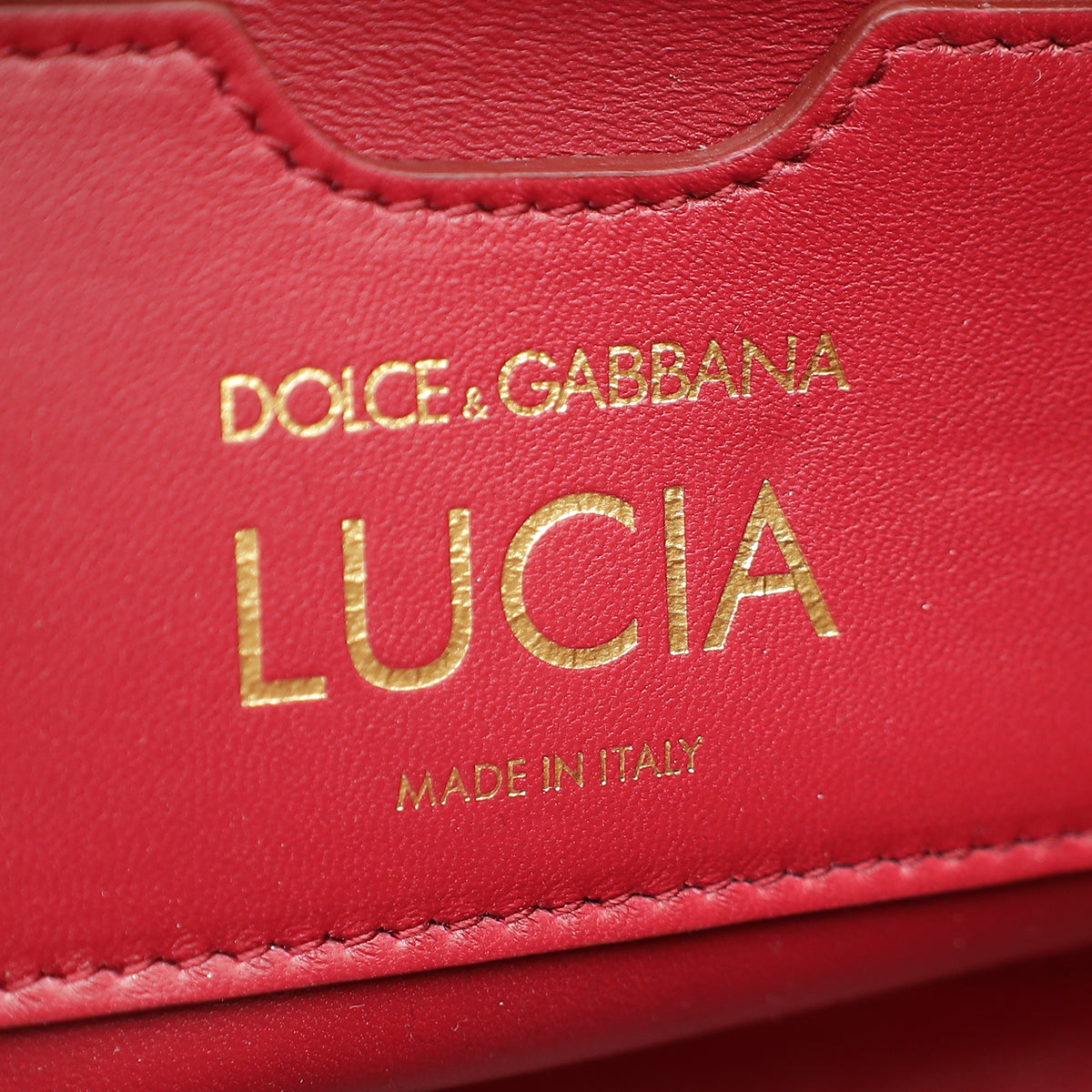 Dolce & Gabbana Bicolor Python Lucia Top Handle Bag
