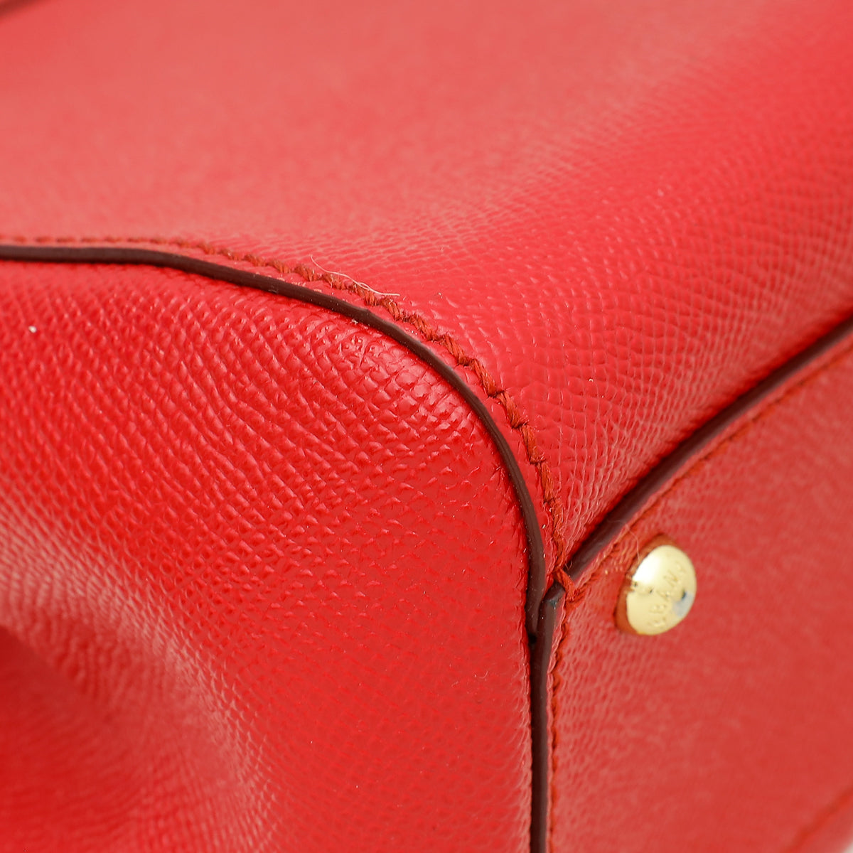 Dolce & Gabbana Red Dauphine Sicily Medium Flap Bag