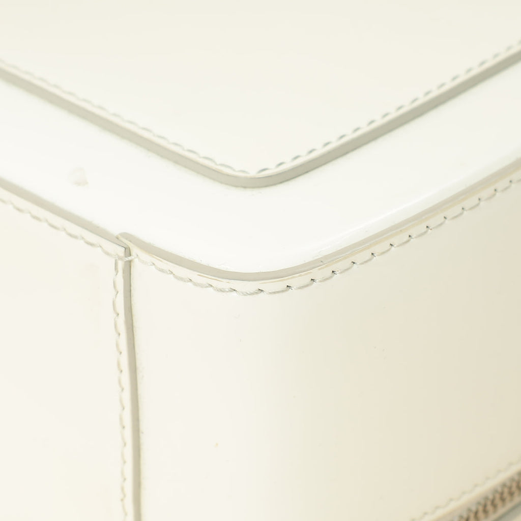 Dolce & Gabbana White 3.5 Top-Handle Bag