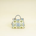 Dolce & Gabbana Multicolor Majolica Print Sicily Small Bag