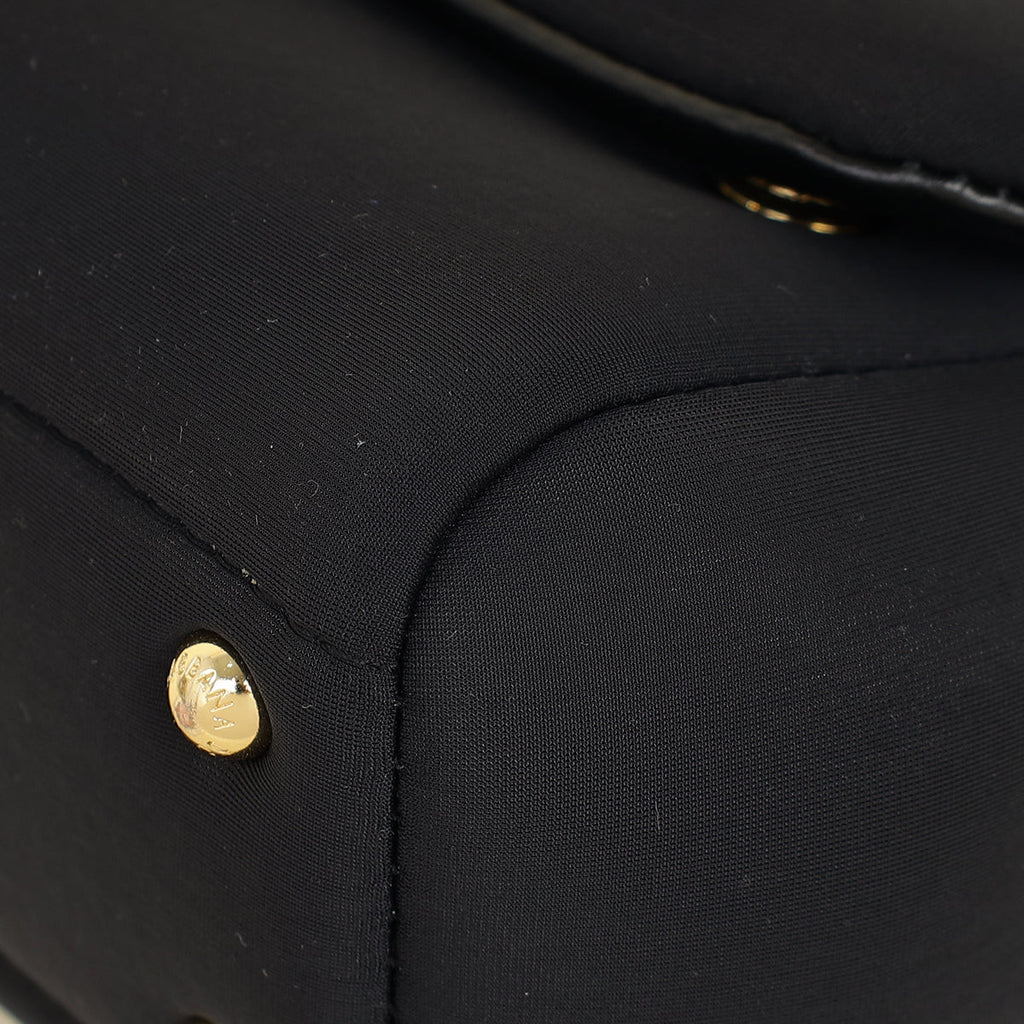 Dolce & Gabbana Black Neoprene Sicily Small Bag