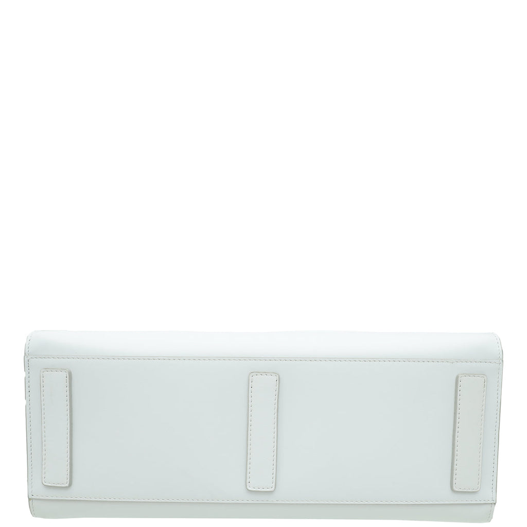 Dolce & Gabbana White Daily Logo Medium Tote Bag