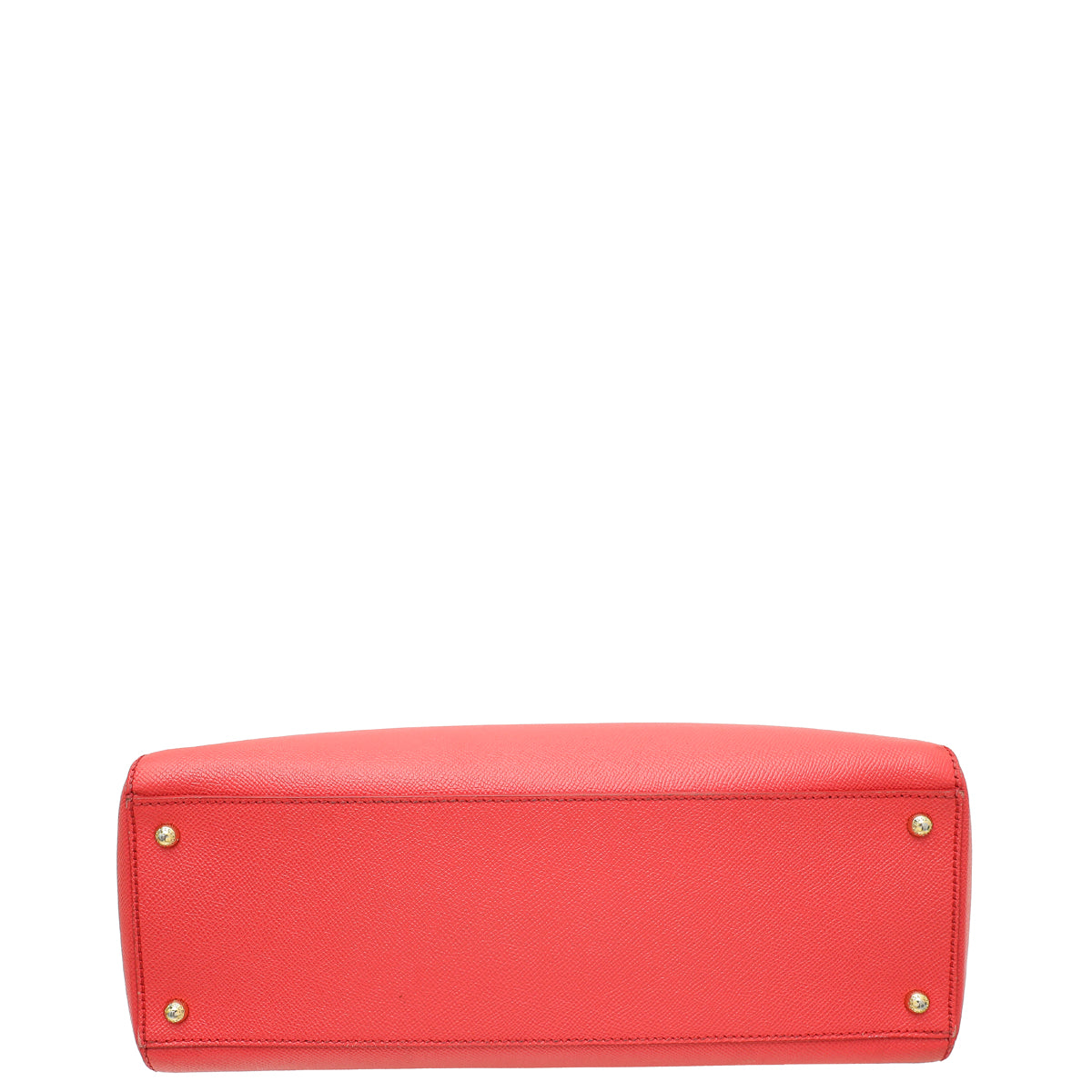 Dolce & Gabbana Red Sicily Shopper Large Bag