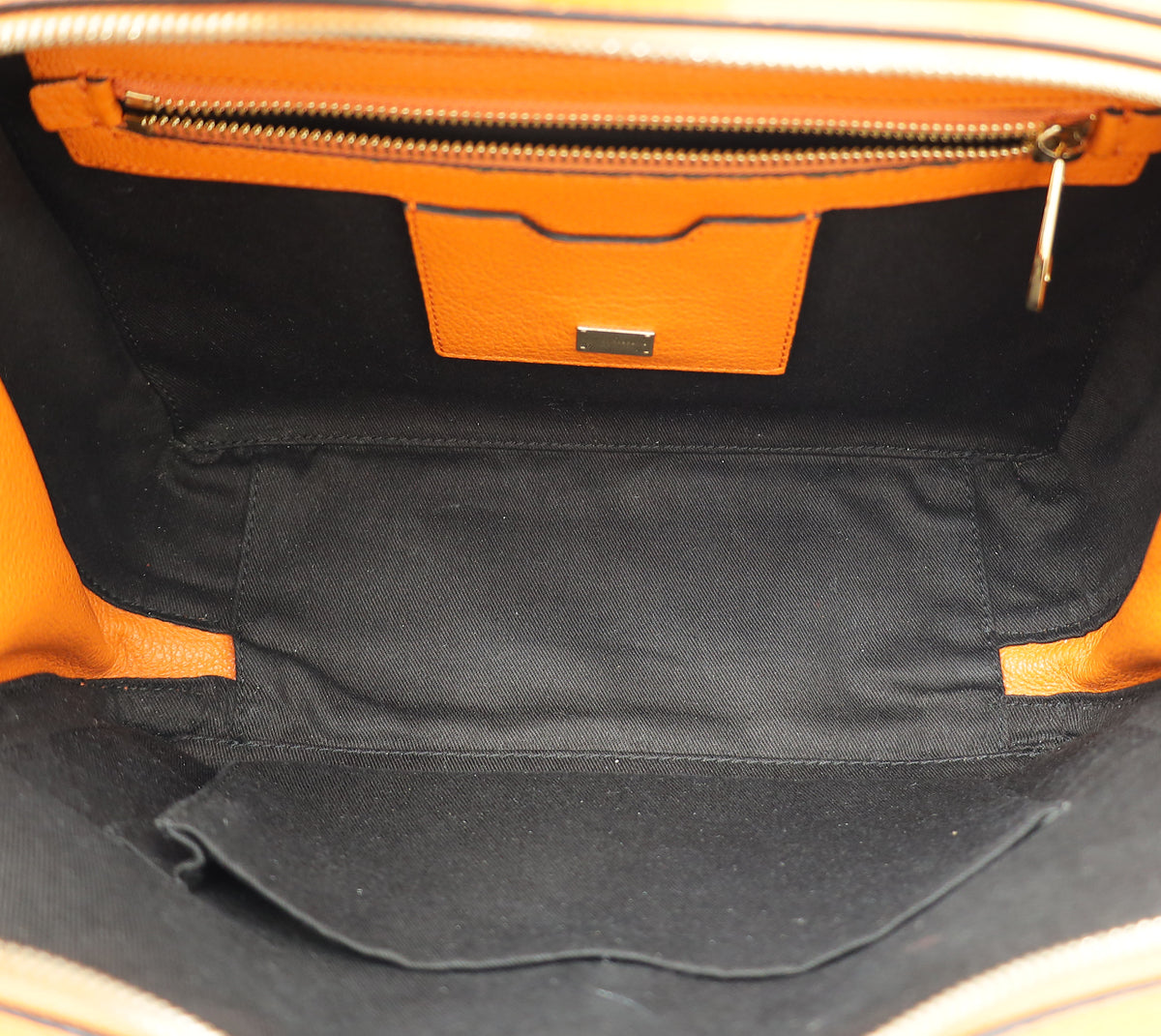 Dolce & Gabbana Orange Rosaria Top Handle Bag