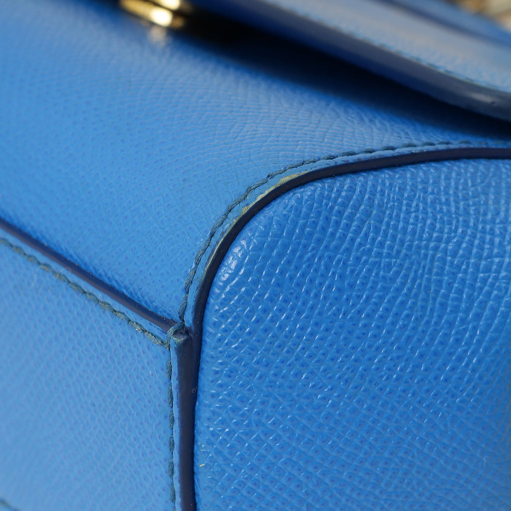 Dolce & Gabbana Royal Blue Sicily Small Bag