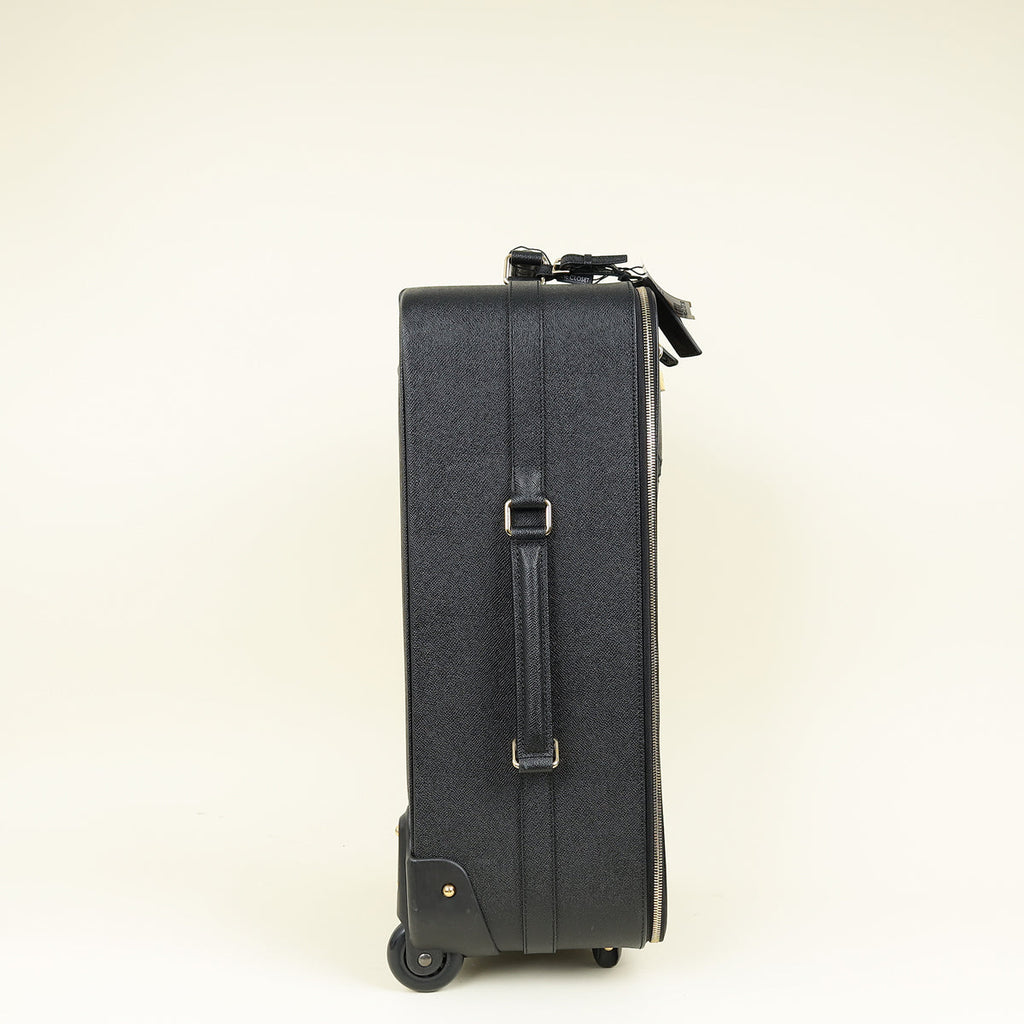 Dolce & Gabbana Black Trolley Luggage