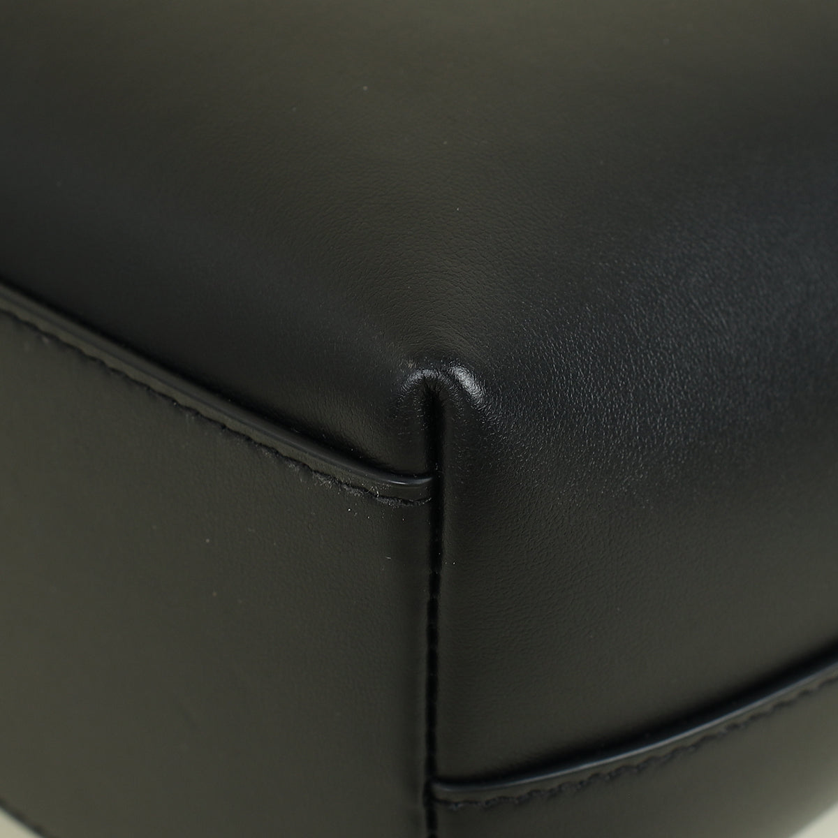 Dolce & Gabbana Black Small DG Logo Shopper Tote Bag