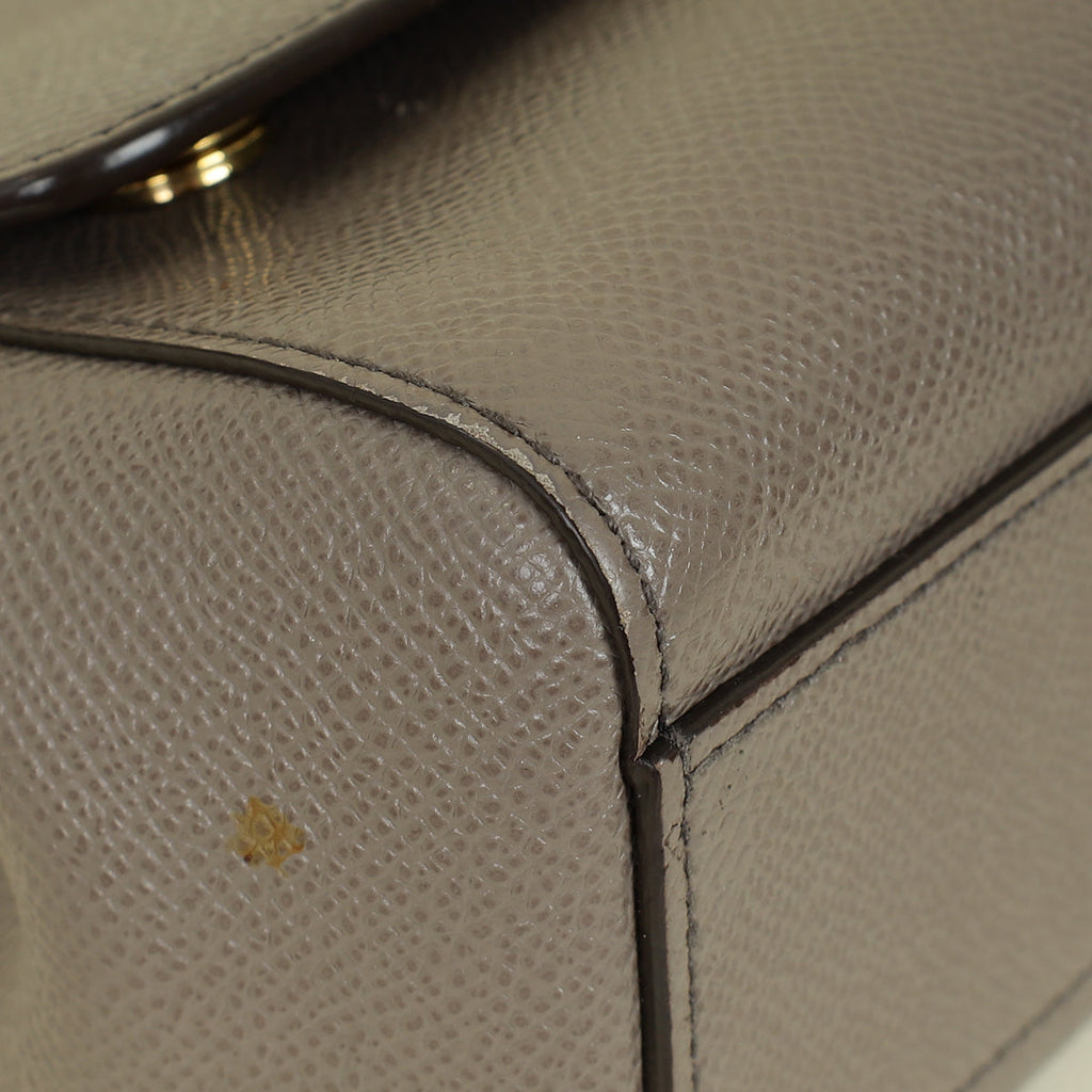 Dolce & Gabbana Grey Sicily Small Bag