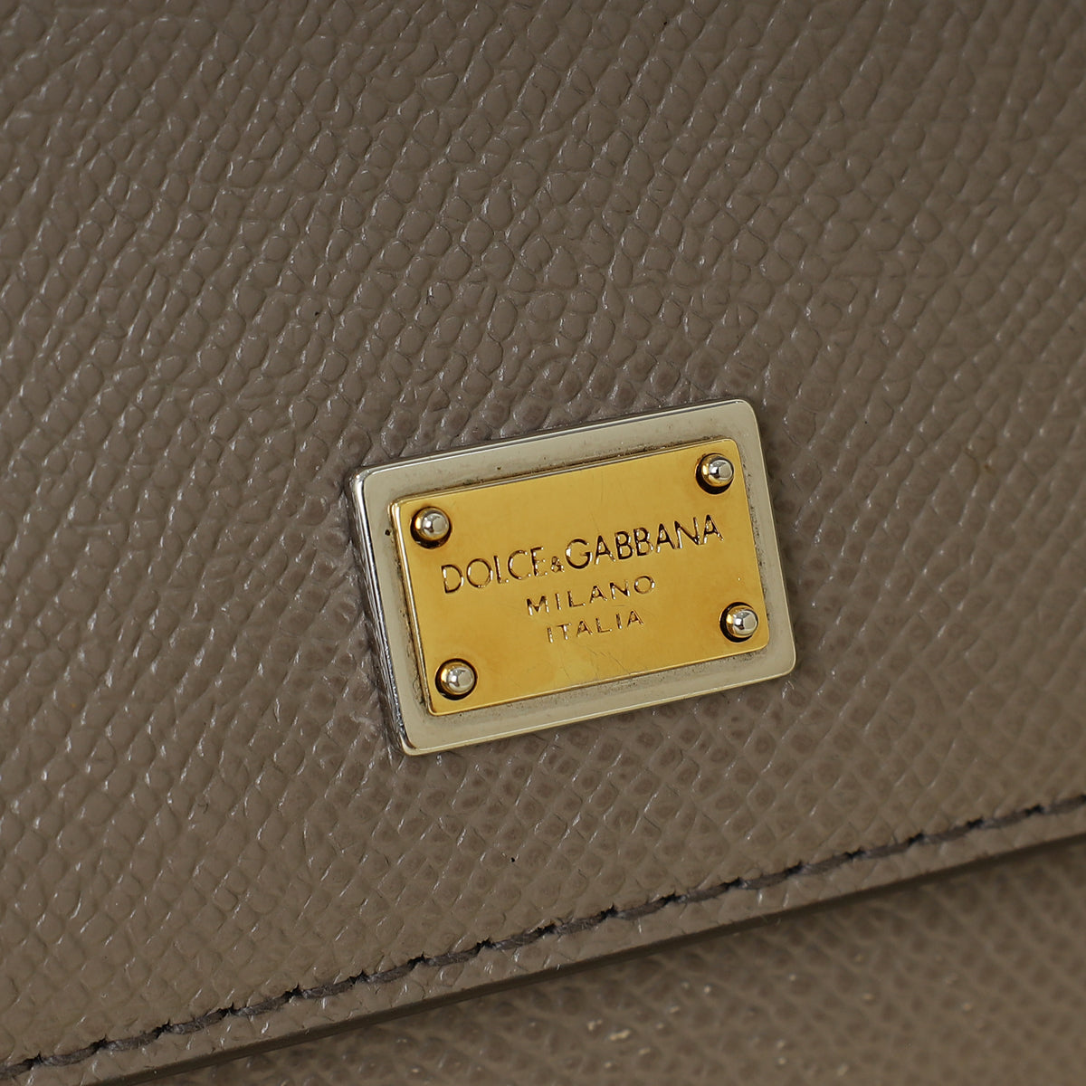 Dolce & Gabbana Grey Sicily Small Bag