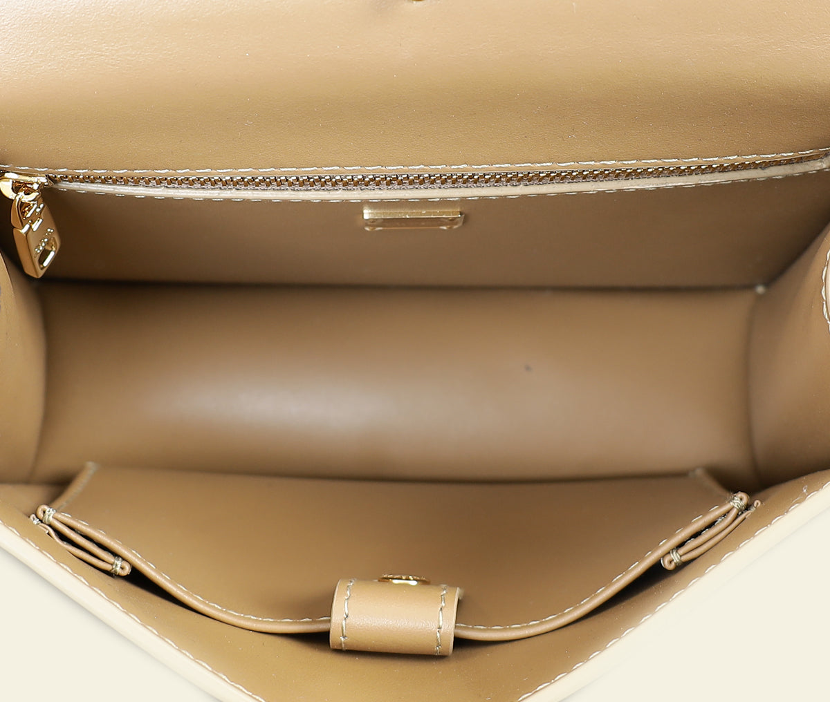 Dolce & Gabbana Metallic Gold DG Logo FLap Crossbody Bag