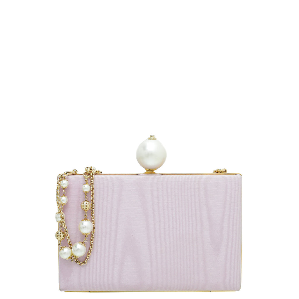Dolce & Gabbana Pink Pearl Fram Evening Chain Bag