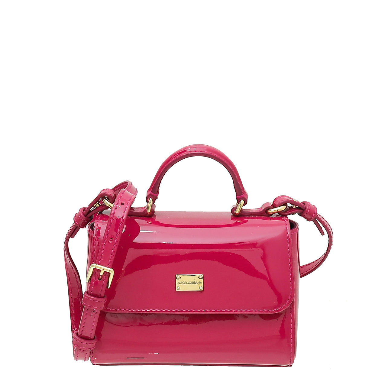 Dolce & Gabbana Pink Fuchsia Top Handle Mini Bag