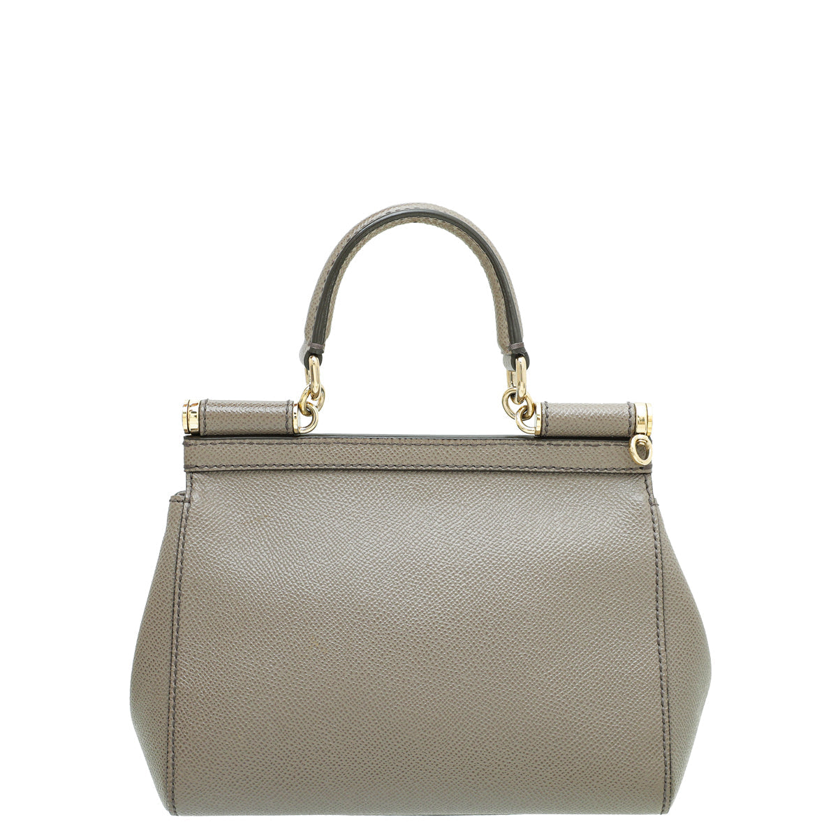 Dolce & Gabbana Gray Dauphine Sicily Small Bag