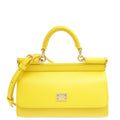 Dolce & Gabbana Yellow Elongated Sicily Small Bag